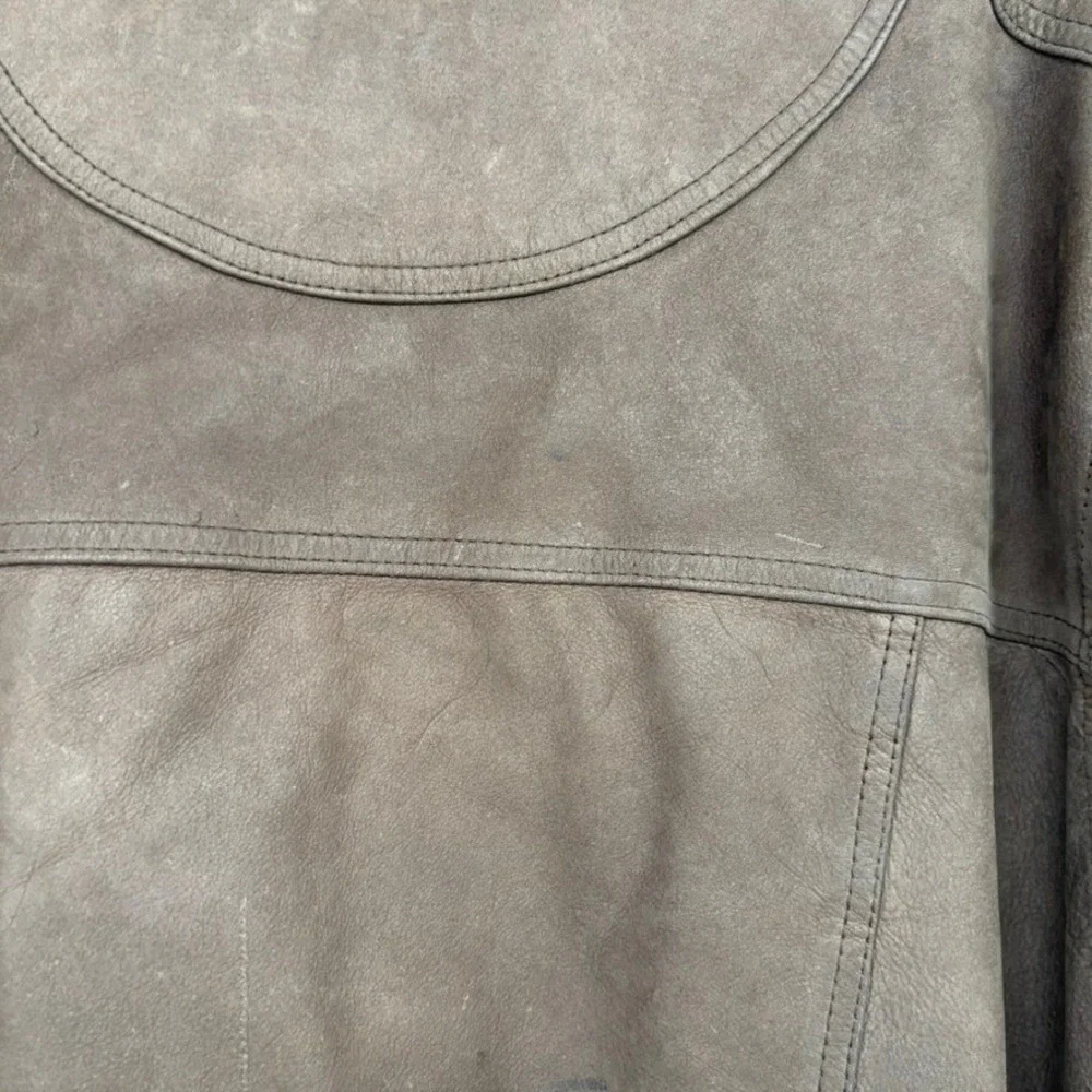 Wilsons Adventure Bound Leather Jacket Mens XL Brown Bomber Thinsulate Originals